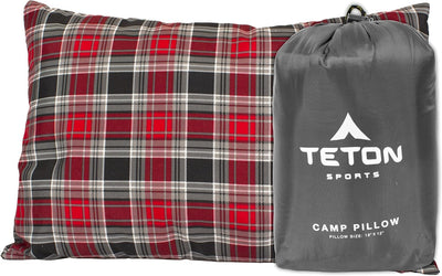 Almohada campamento lavable gris viaje senderismo