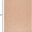 Alfombra área 8x10ft natural crema no pelusa interior