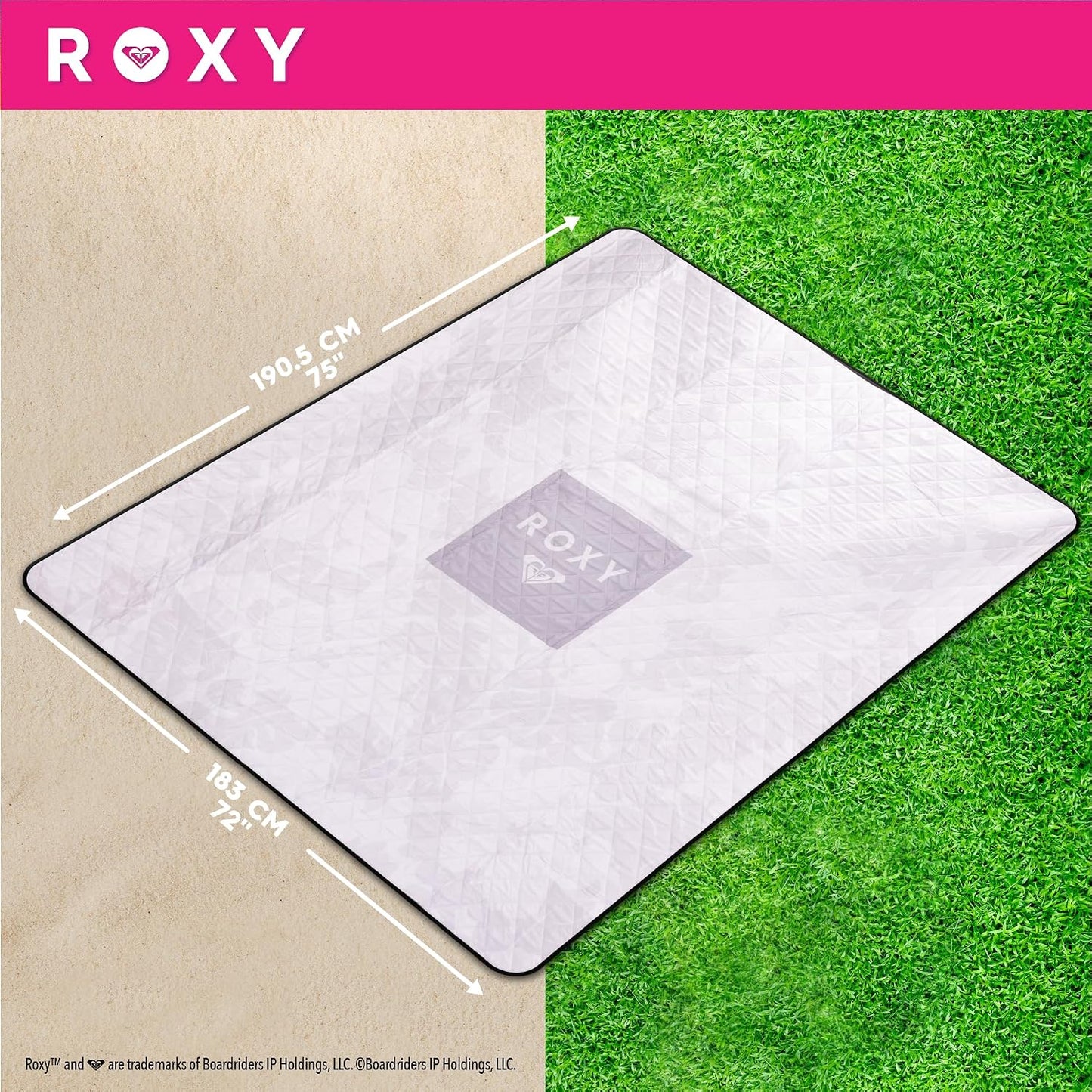 Tapete playa impermeable plegable para 4-6 personas