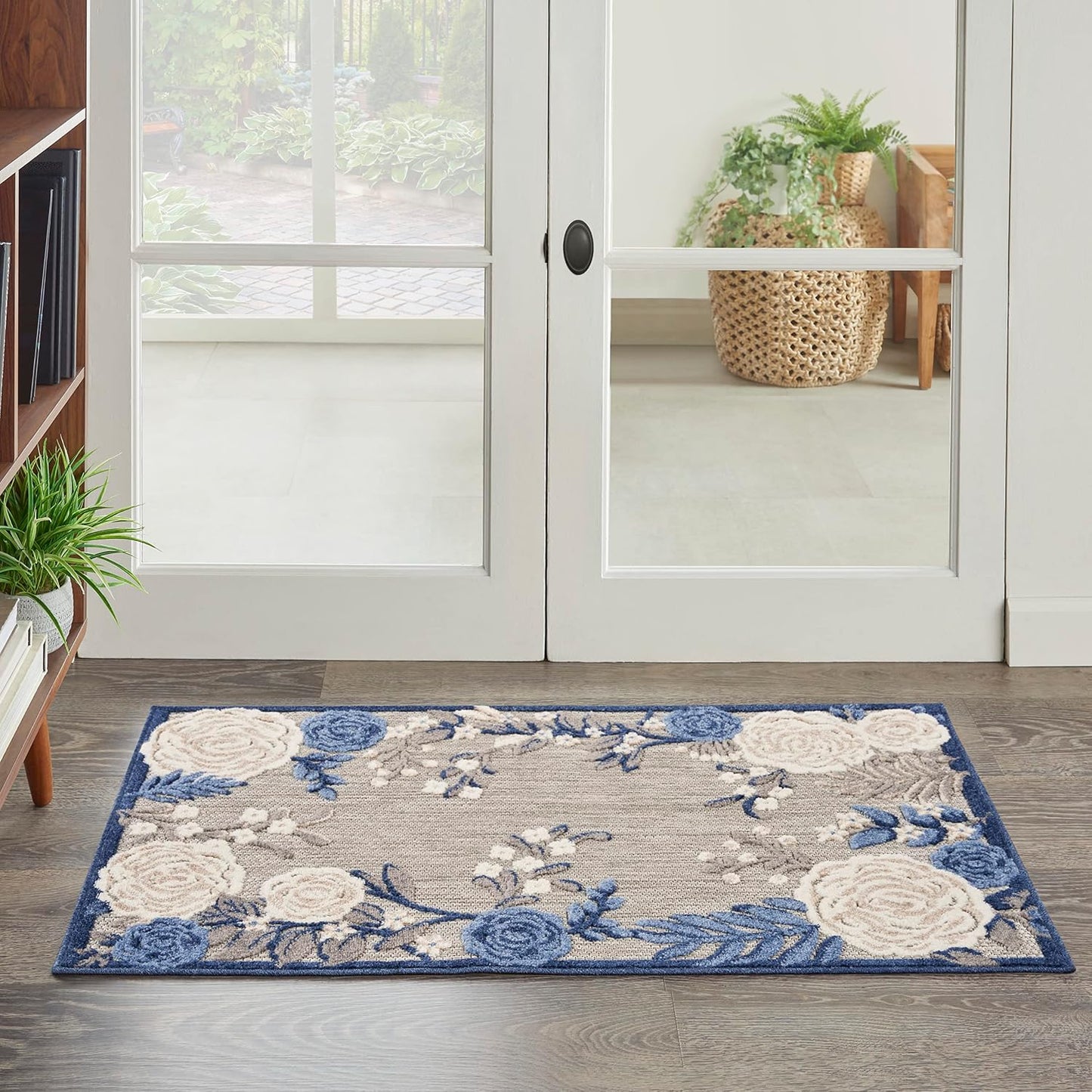 Alfombra 2'8"x4' para dormitorio sala comedor cocina