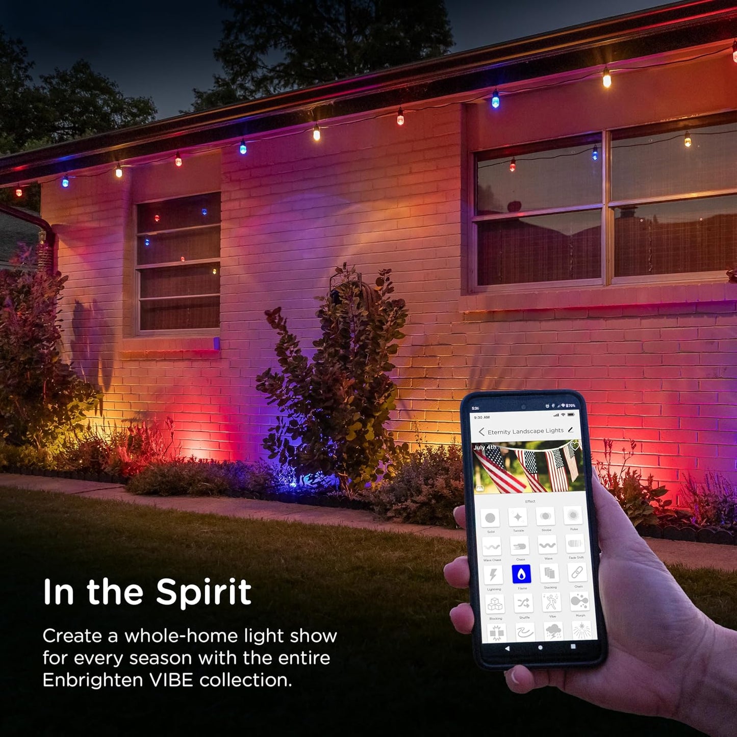 Luces jardín 50ft 12 LED RGBWIC impermeables Alexa