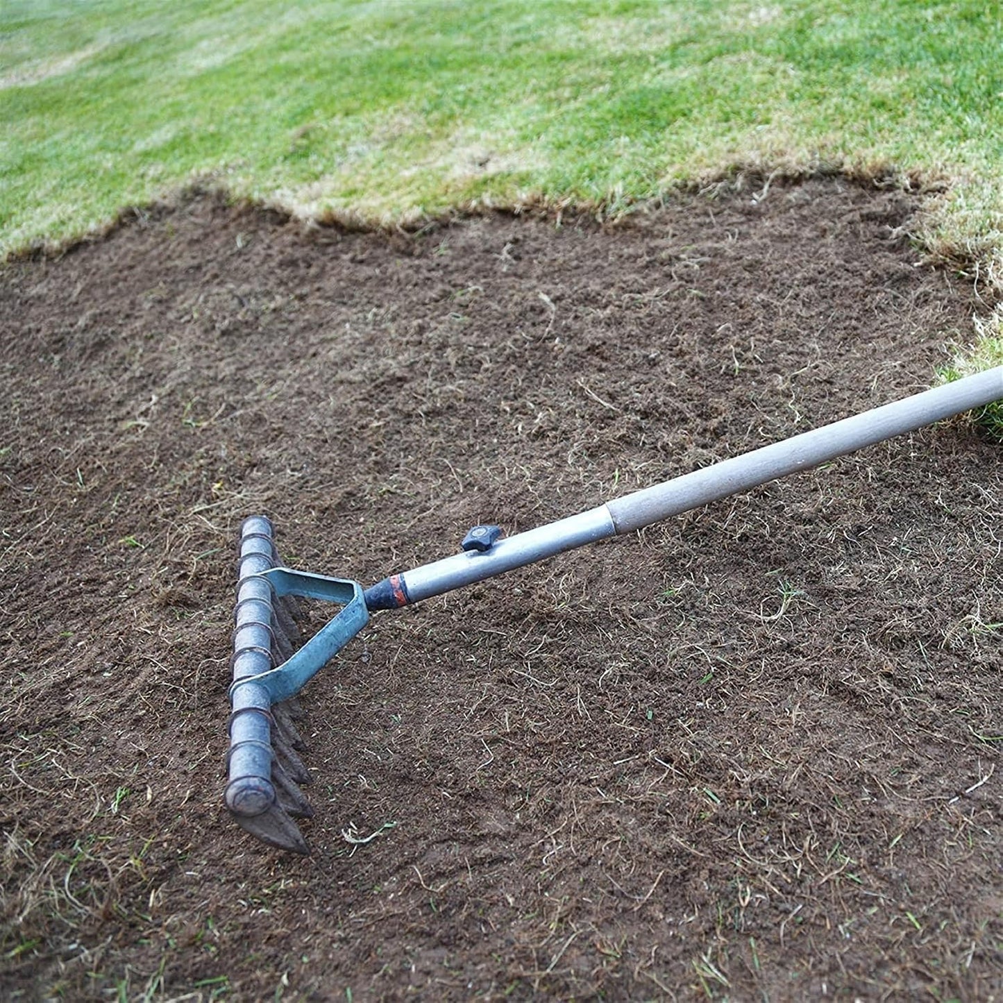 Mantillo de Paja con Adherente para Jardín y Terraza