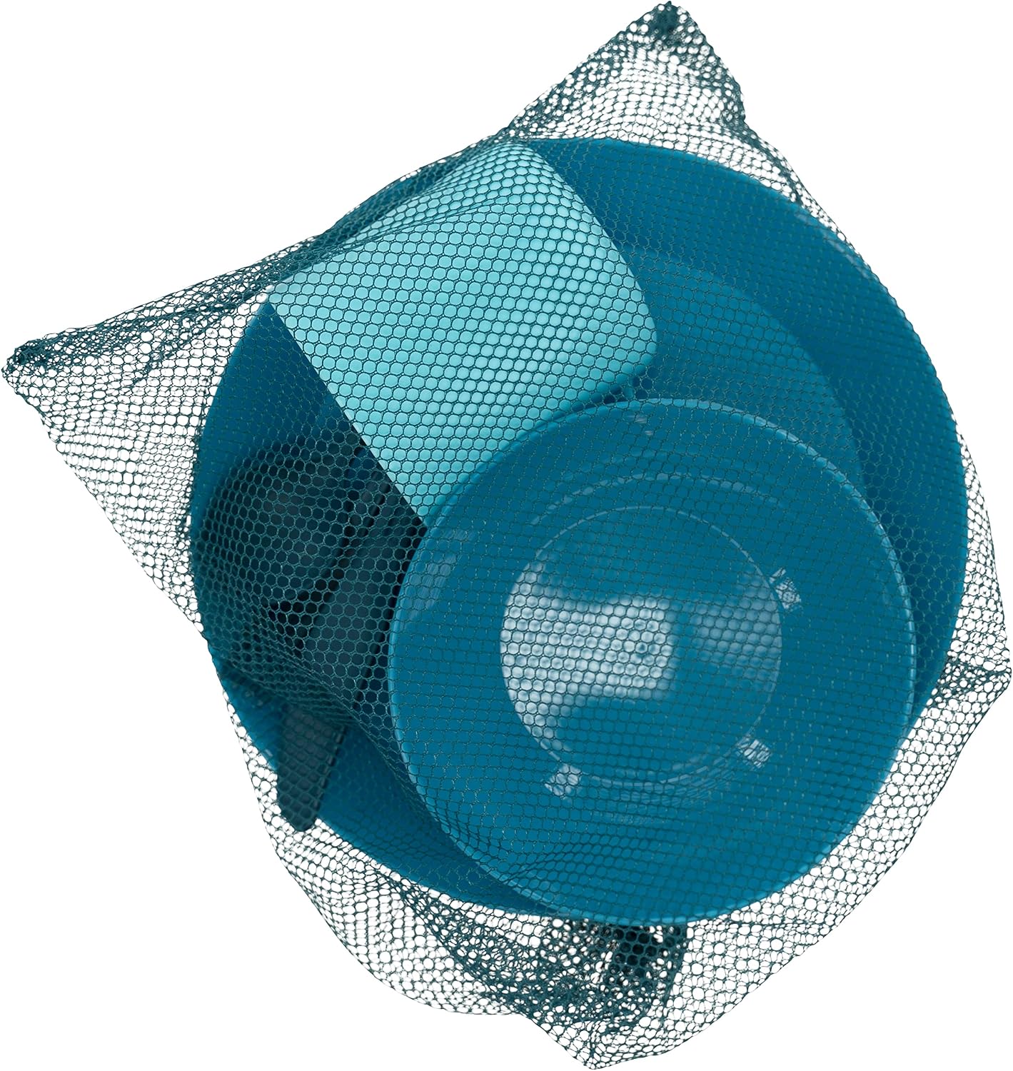 Set platos malla BPA libre utensilios senderismo camping