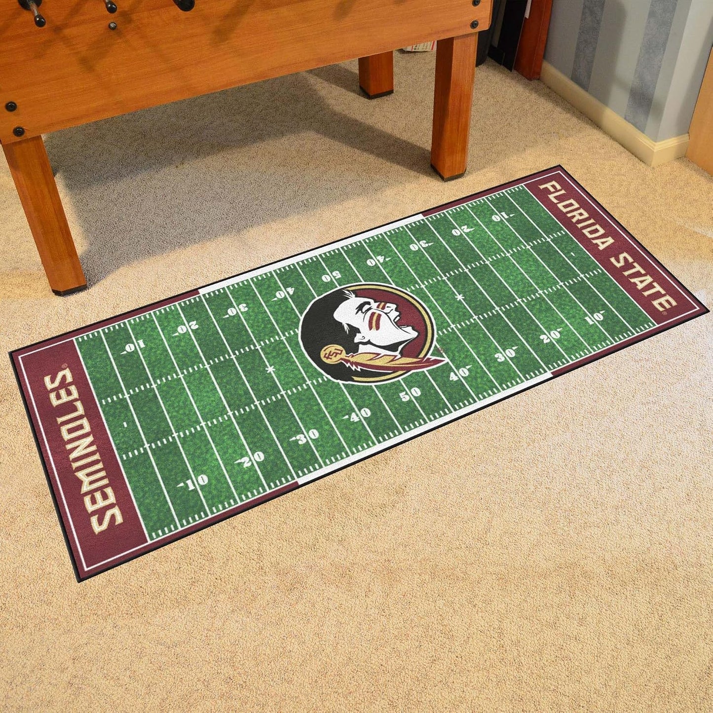 Alfombra campo Seminoles 30x72"