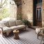 Alfombra Magnolia Home CHE-01 9x12 gris interiores