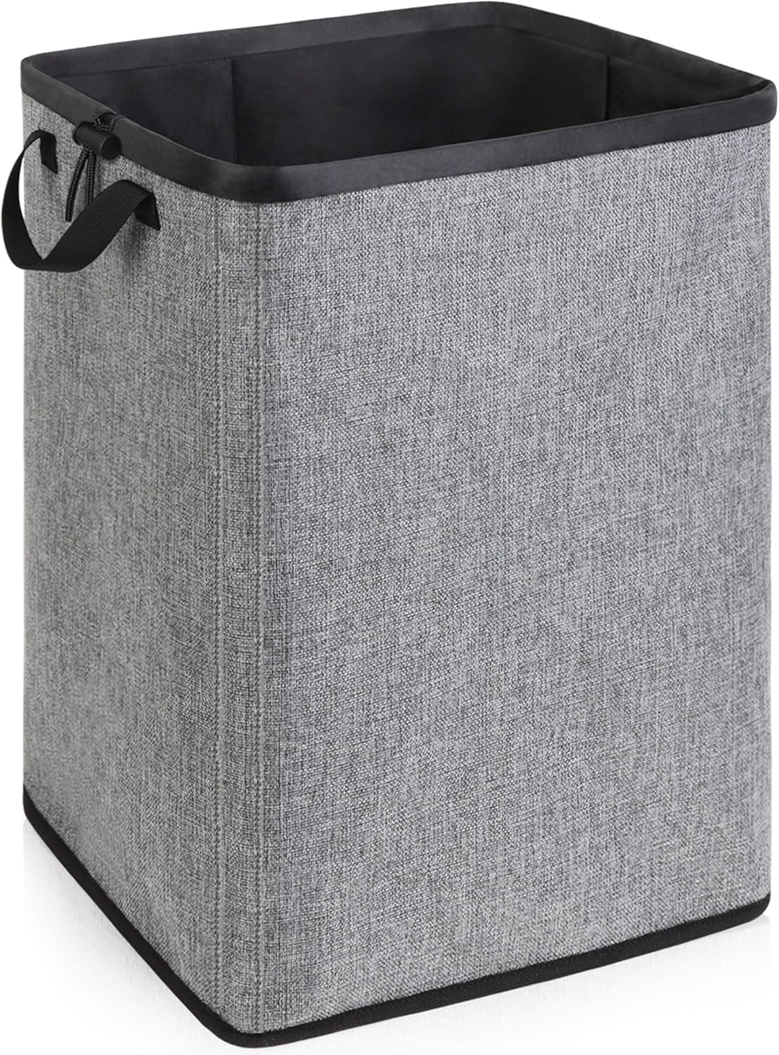 Cesta ropa sucia dormitorio ligera plegable 70l con asas