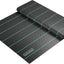 Tela control malezas 6x65pies membrana negra resistente
