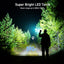 Linterna LED mini recargable camping ajustable brillo