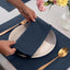 Set 8 Servilletas Lino Puro 20x20pulg Vainica Lavables