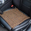 Protector asiento madera natural transpirable coche sedán