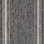Alfombra área borde suave 3x3x5x3ft rectangular negro/marfil