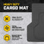 Alfombrillas coche set completo ajuste universal goma
