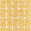 Alfombra rectangular estilo Ahoy 4x1ft x 6x1ft amarillo