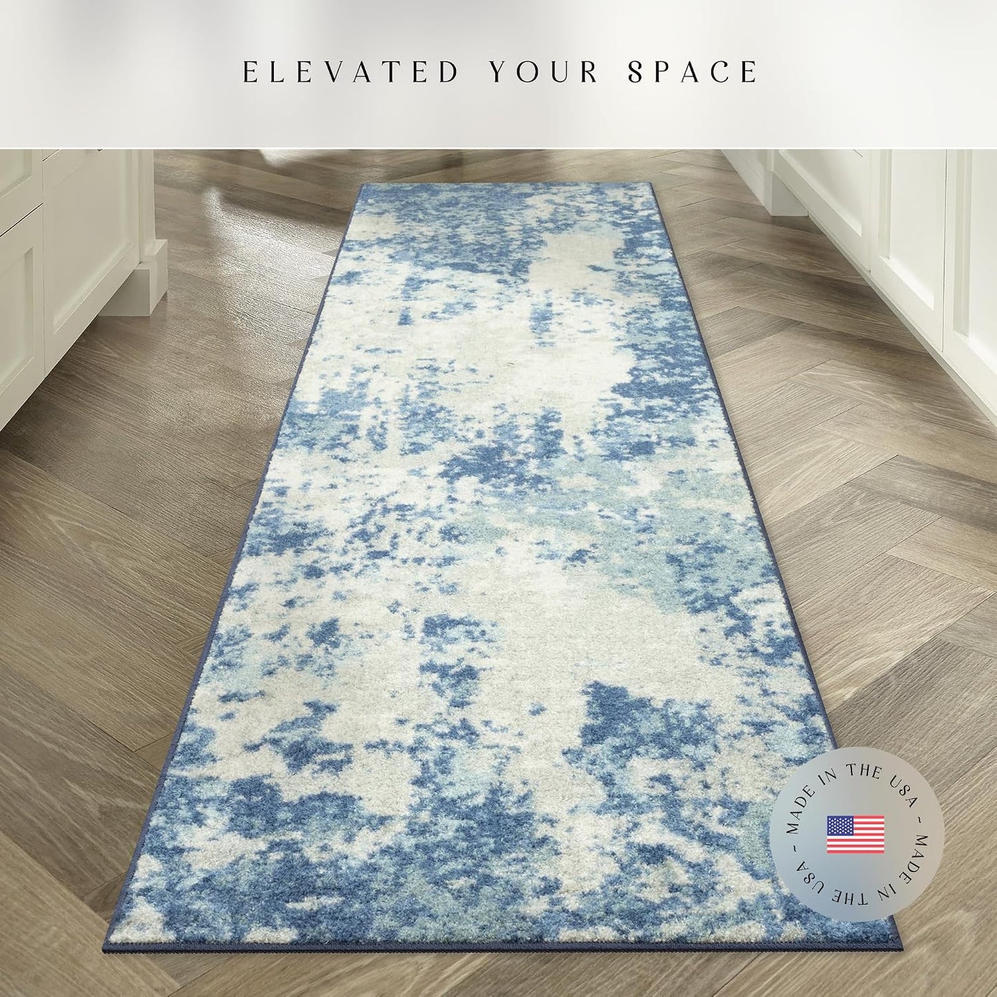 Alfombra pasillo cocina lavandería 2'6x10" antiderrap