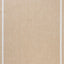 Alfombra trigo/marfil 2x4 23x46" entrada cocina