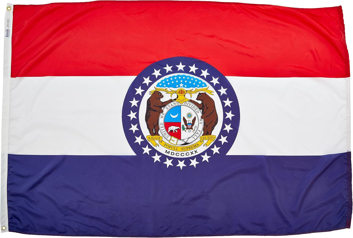 Bandera Missouri 4x6ft fabricada EE.UU.