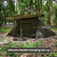Refugio emergencia con BugNet y huella tienda