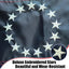 Bandera Betsy Ross 12x18" doble cara 13 estrellas