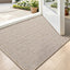 Tapete antiderrap 24x36" perfil bajo beige