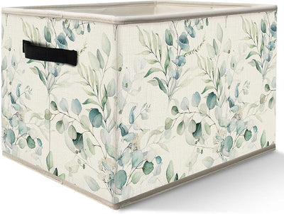Caja almacenamiento cestas plegables plantas verdes