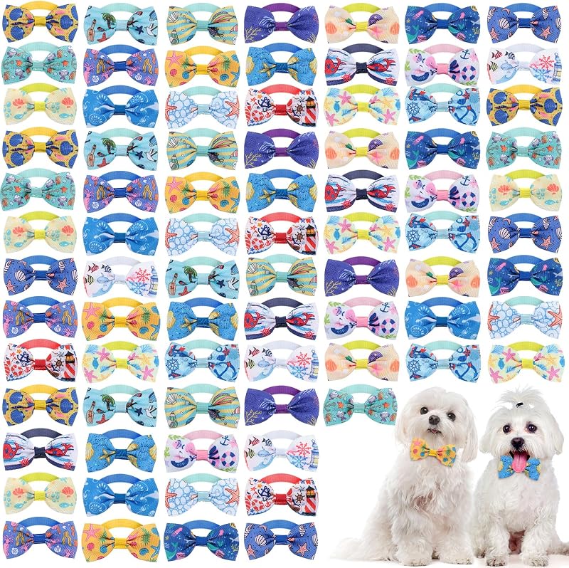 80 Corbatines para Perros Gatos Pequeños Surtidos