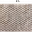 Alfombra beige a cuadros texturizada 2'3"x4'