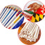 Set 50 Banderas Estados Palos Madera 5x8"