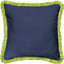 Cortina Sunbrella Flecos 18x18x6" azul marino