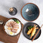 Set 2 Tazones Cerámica Ramen con Cucharas y Palillos 8pulg