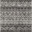 Alfombra Adirondack Safavieh 5x7ft Marfil y Plateado