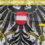 Bandera Austria 2x3ft cosida con grommets latón