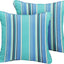 Almohadas Sunbrella 18x18" interiores exteriores Dolce Oasis