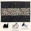 Table runner kantha tejido a mano con placemats set de 6 boho vintage