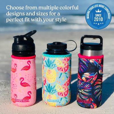Funda neopreno botella agua 24-30oz lavable reutiliz.
