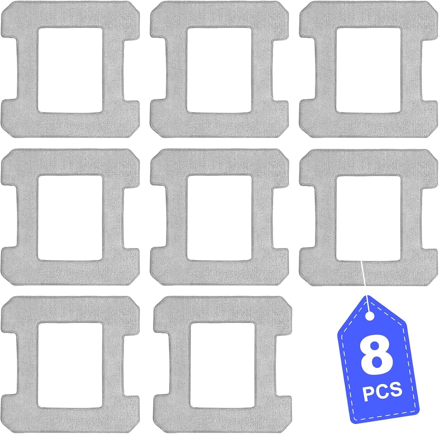 Almohadillas limpieza compatibles Ecovacs Winbot W2 W2S W1