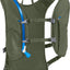 Chaleco hidratación bicicleta 70oz ajustable oliva
