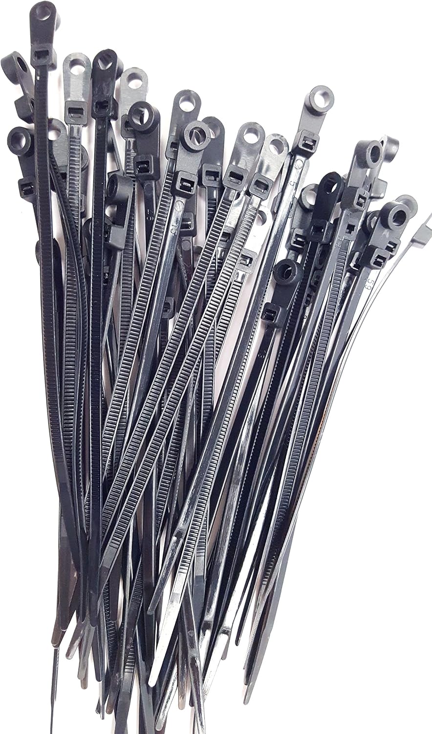 Bridas para cables 8pulg 100uds negro