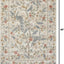 Alfombra decorativa marfil 2'8"x4' LAU-05