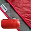 Manta exterior impermeable acolchada para mascotas y deportes