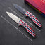 Cuchillo plegable EDC con clip hoja D2 mango G10