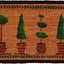 Felpudo Topiary 17x29pulg multicolor