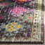 Alfombra pasillo 2.2x6ft diseño enrejado diamantes no pelusa