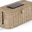 Caja Gestión Cables Ratán 2 Ranuras TV