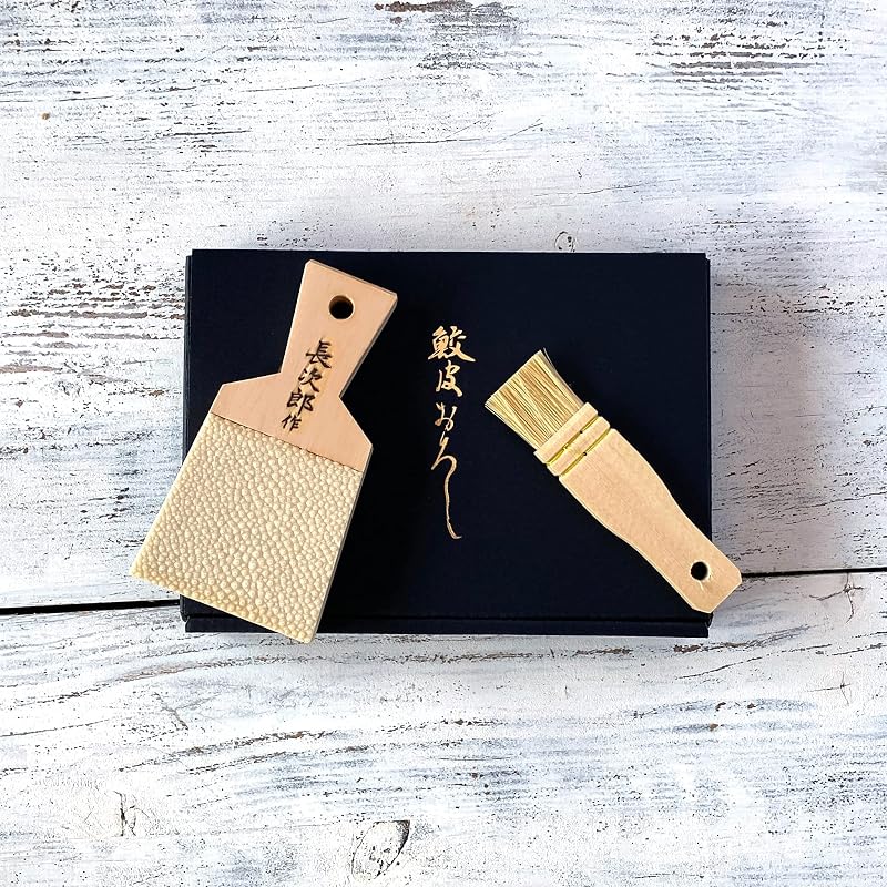 Rallador Wasabi Japoneso Cepillos Prácticos Set Regalo