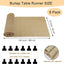 Mesa Yute Natural 12x120pulg Decoración Boda