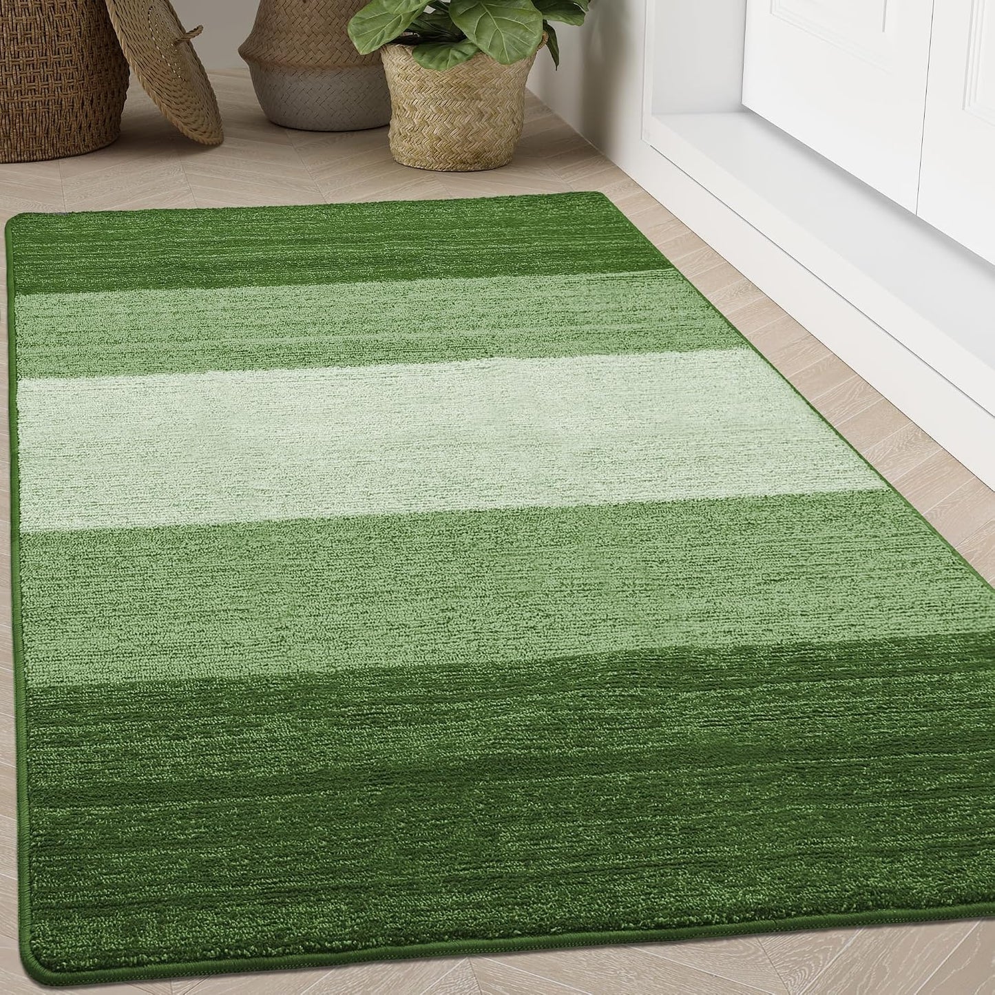 Tapete puerta 71x47" antiderrap absorbente perfil bajo