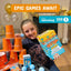 Set fiesta familiar Bonkers Battle para niños y adultos