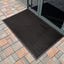 Alfombrilla entrada goma resistente exterior negro