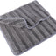 Toalla microfibra Twist Yarn 16x24 gris