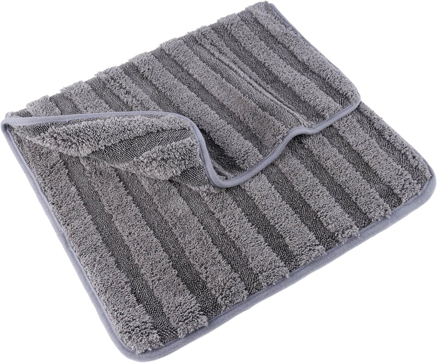 Toalla microfibra Twist Yarn 16x24 gris